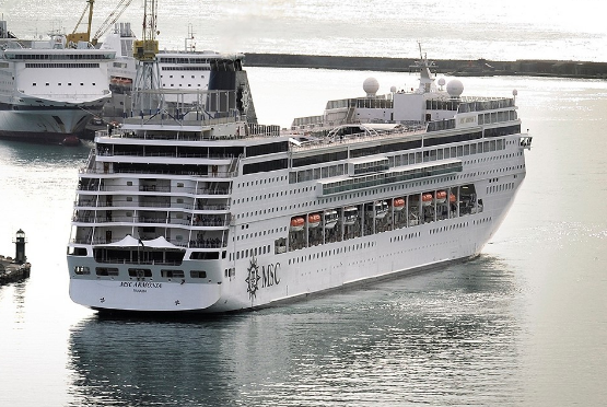 MSC Armonia abre temporada de  cruzeiros em Itajaí (SC) no sábado