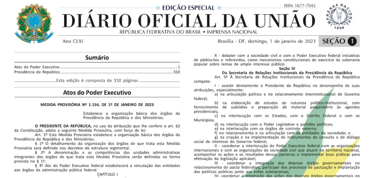 Ministério da Agricultura tem novas atribuições