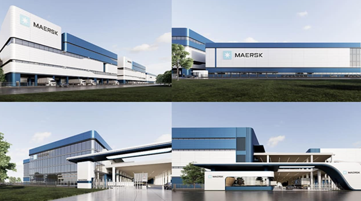 Maersk construirá primeiro centro de logística verde e inteligente na China