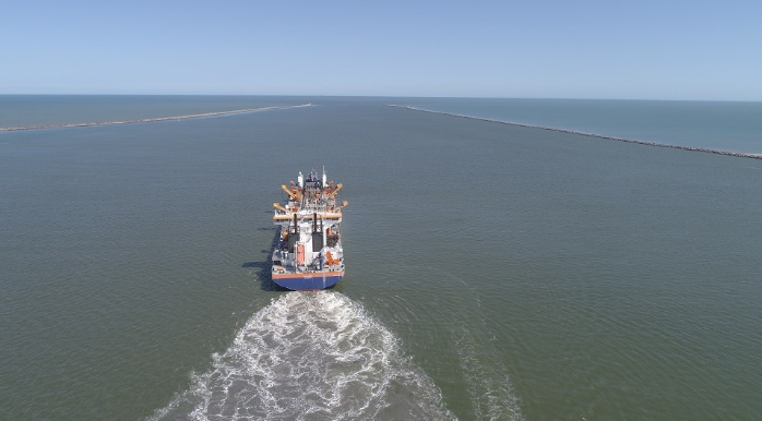 Portos RS conclui dragagem de manutenção no Porto do Rio Grande