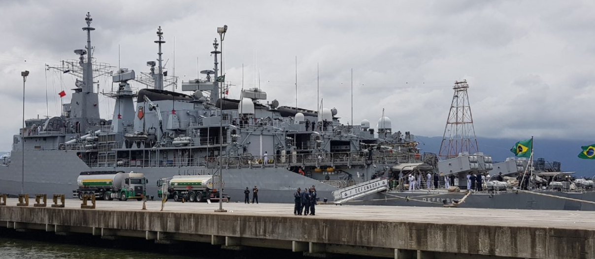 Marinha quer aproveitar visitação a navios em Santos para mostrar seu trabalho