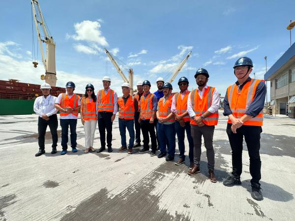 Ministro Marcio França visita Porto do Itaqui