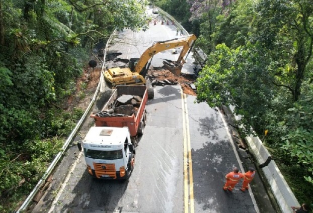 Governo de SP dá início às obras de recuperação da Mogi-Bertioga