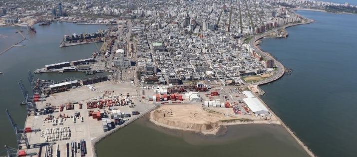 Uruguai faz pedido a comissão argentina para aumentar profundidade do Porto de Montevidéu