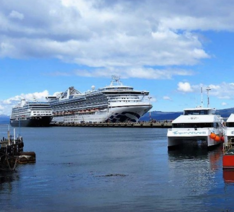 Argentina registra número recorde de passageiros de cruzeiros