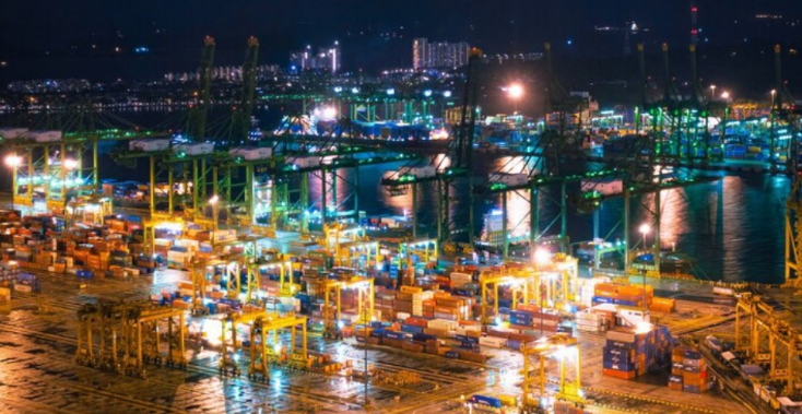 Autoridade Portuária de Singapura recebe prêmio por inovações