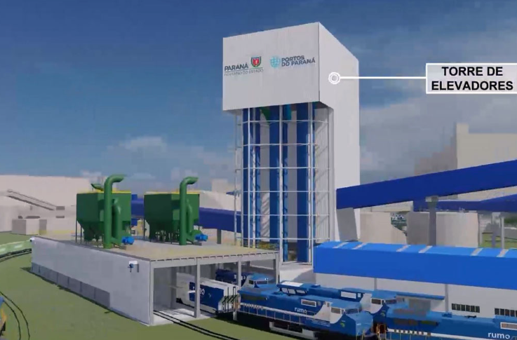Exportações de granéis vegetais pelo Porto de Paranaguá devem aumentar 40% no primeiro trimestre