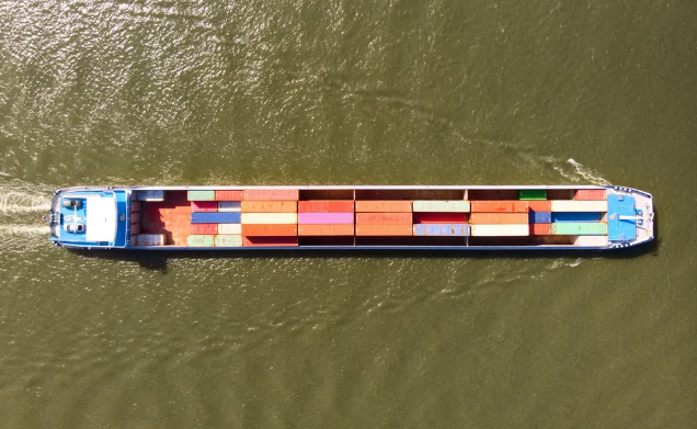 Transporte fluvial de carga cresceu 5,4% em 2022
