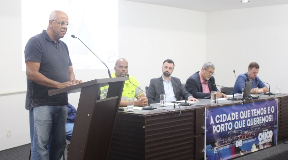Câmara de Santos vai elaborar documento para pedir renovação do Ecoporto