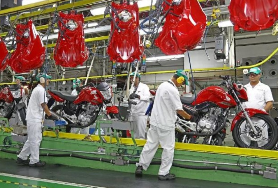 Argentina, Colômbia e EUA são principais destinos das motos produzidas em Manaus