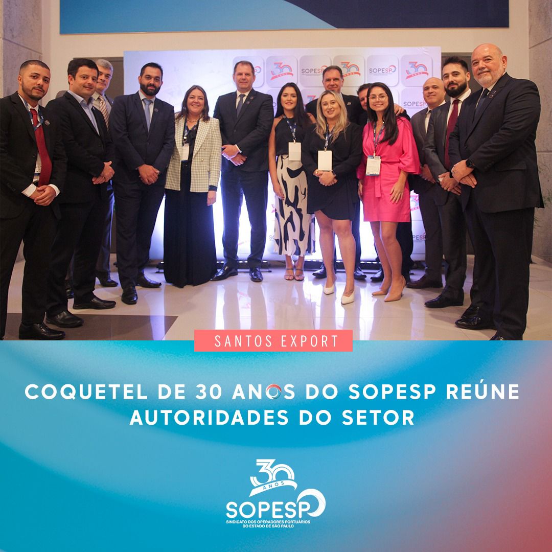 Coquetel de 30 anos do SOPESP reúne autoridades do setor