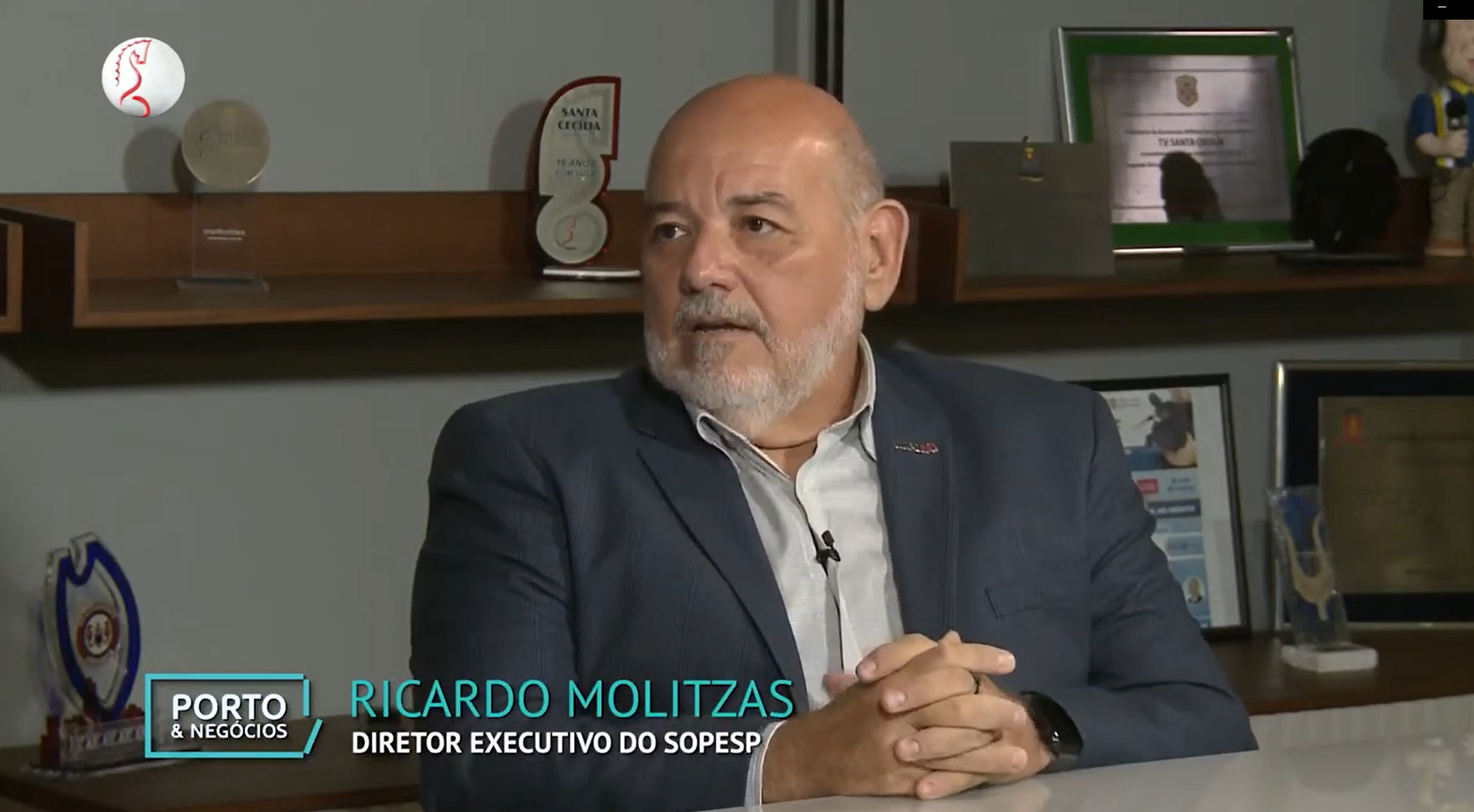 Ricardo Molitzas, diretor-executivo do SOPESP participa do Programa Porto & Negócios
