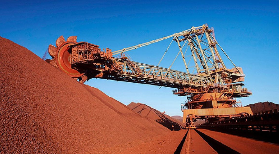 Exportação de minério de ferro do Brasil tem maior volume mensal em 8 meses