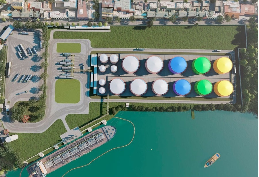 Novo Terminal de Granéis Líquidos em Itajaí projeta ser o maior de SC