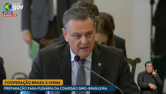 Em reunião da Cosban, ministro Fávaro destaca os avanços comerciais entre Brasil e China