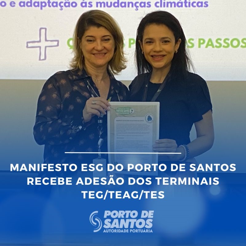 Autoridade Portuária de Santos promoveu a primeira reunião com os signatários do Manifesto ESG do Porto de Santos