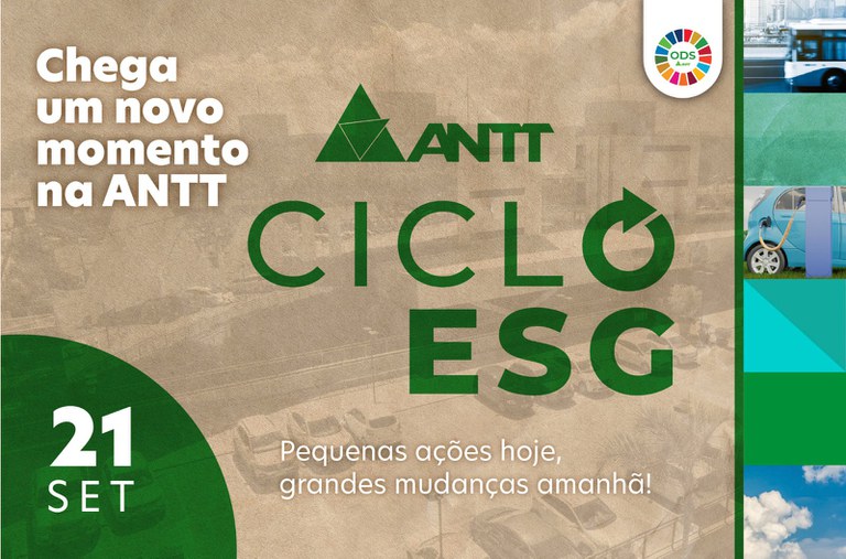 ANTT realiza semana de debates e incentivos às práticas ESG