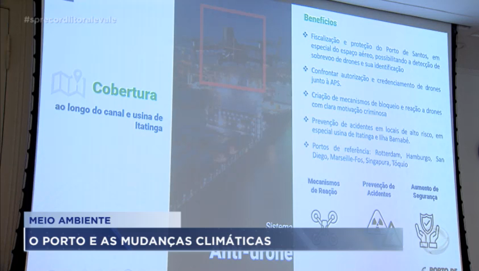 Iniciativa de sustentabilidade no Porto de Santos