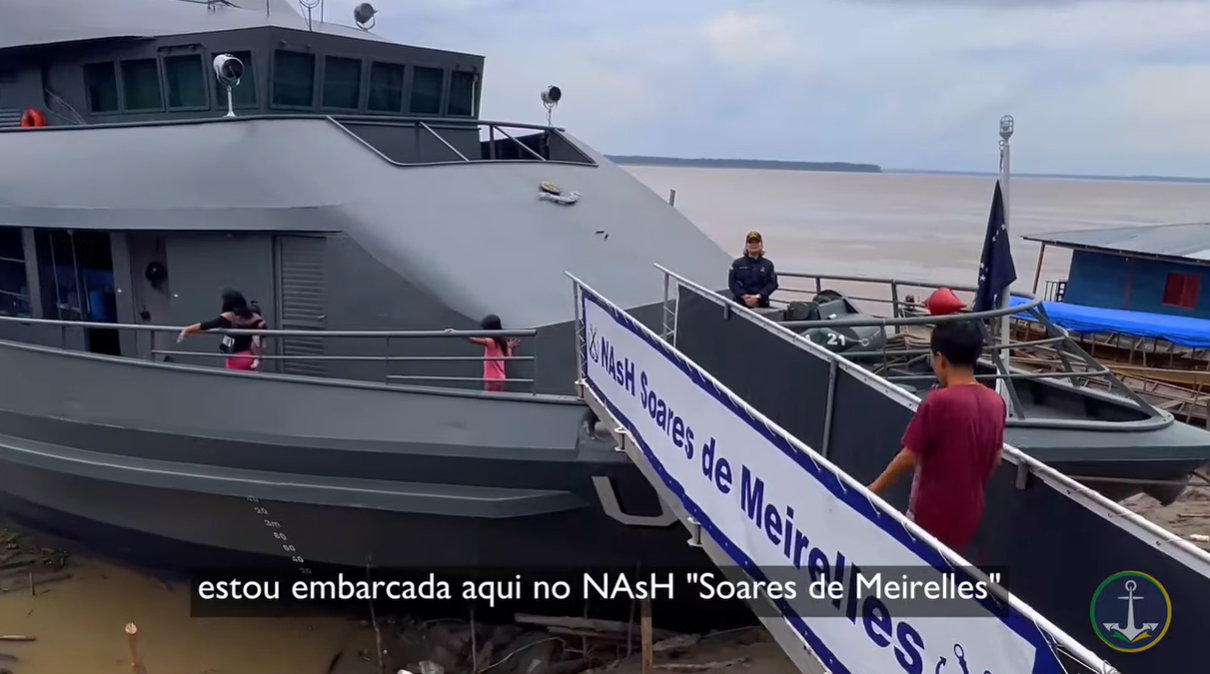 Conheça a capacidade hospitalar dos navios da Marinha do Brasil