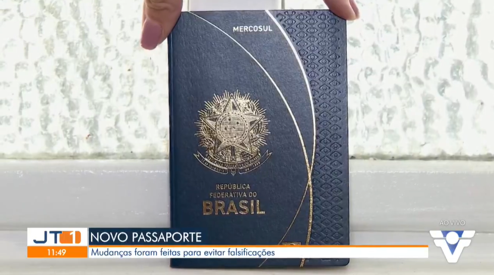 Polícia Federal emite nova versão de passaporte brasileiro