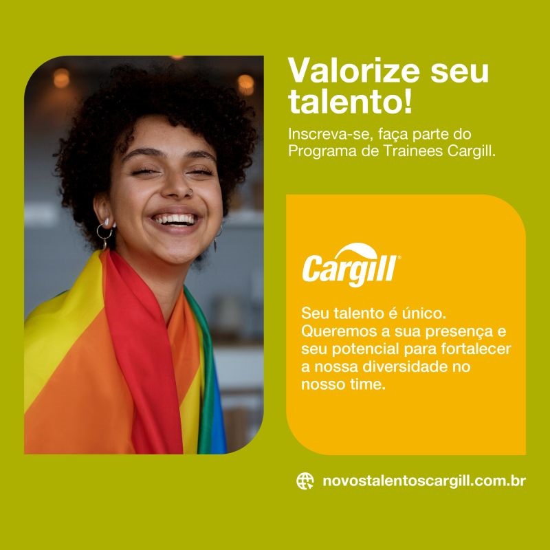 O Programa de Trainees da Cargill está com vagas abertas em 6 estados