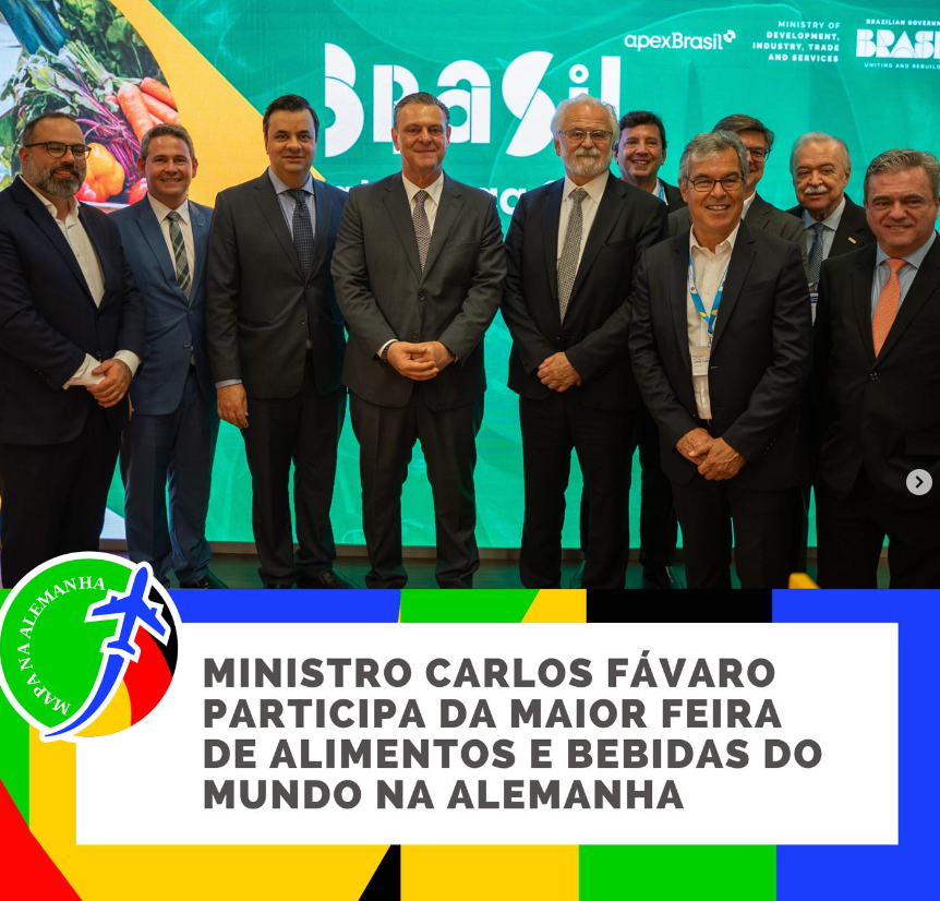 Ministro Fávaro pede que setor mostre a realidade da produção brasileira ao mundo