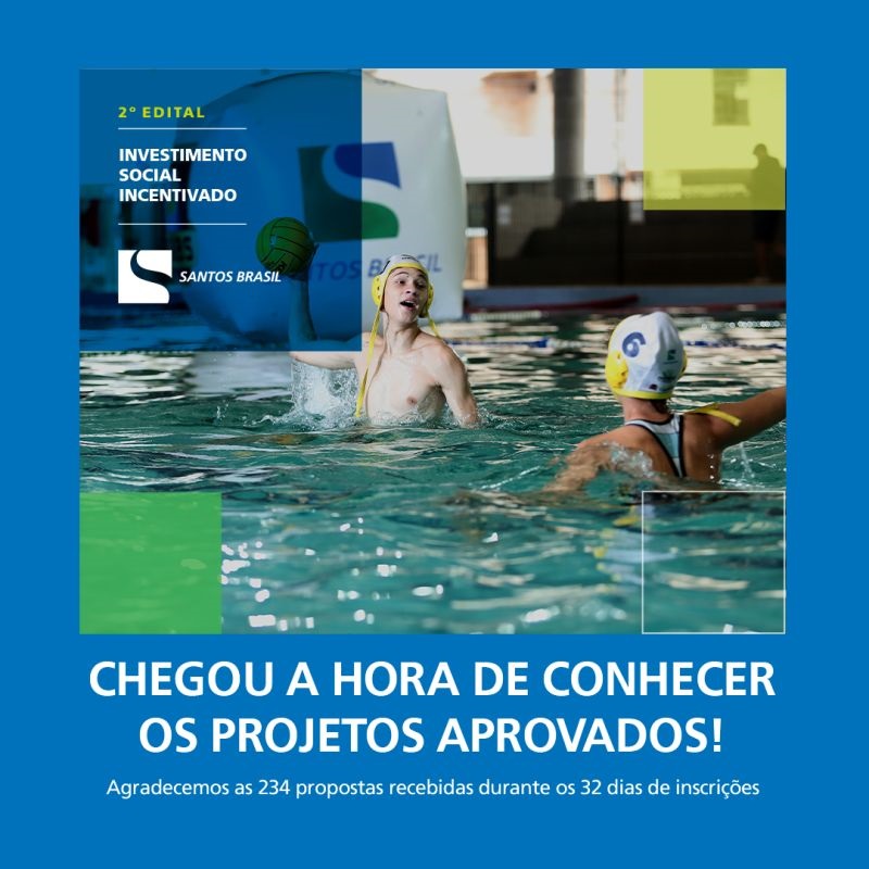 Santos Brasil apoiará 58 projetos voltados à cultura, educação e esporte em 2024