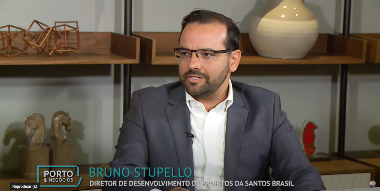 Porto & Negócios recebe o diretor de desenvolvimento de projetos da Santos Brasil, Bruno Stupello para um bate-papo sobre o projeto de ampliação e modernização do Tecon Santos