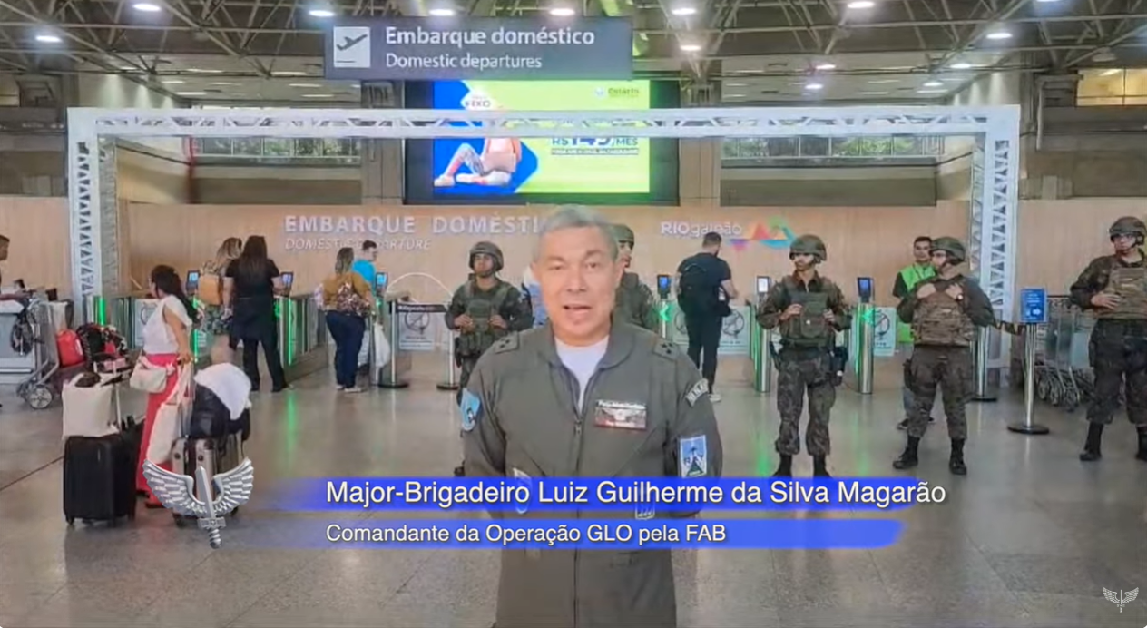Militares da FAB vão pedir câmeras corporais para GLO em aeroportos