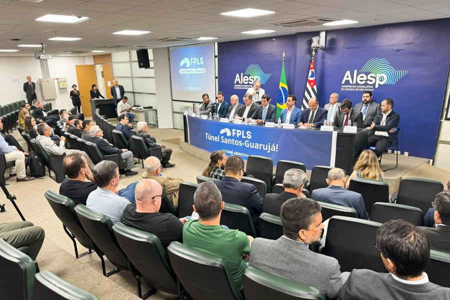 Presidente da APS apresenta cronograma para início das obras do túnel Santos-Guarujá