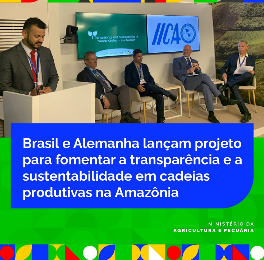 Ministro Carlos Fávaro assina acordos bilaterais com a Alemanha