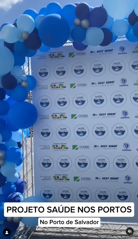 Projeto Saúde nos Portos é realizado no Porto de Salvador