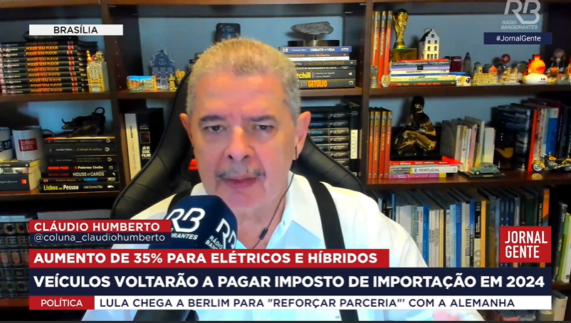Imposto de importação para carros elétricos e híbridos será retomado