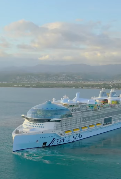 Icon of the seas: conheça o navio de cruzeiro que é cinco vezes maior que o Titanic