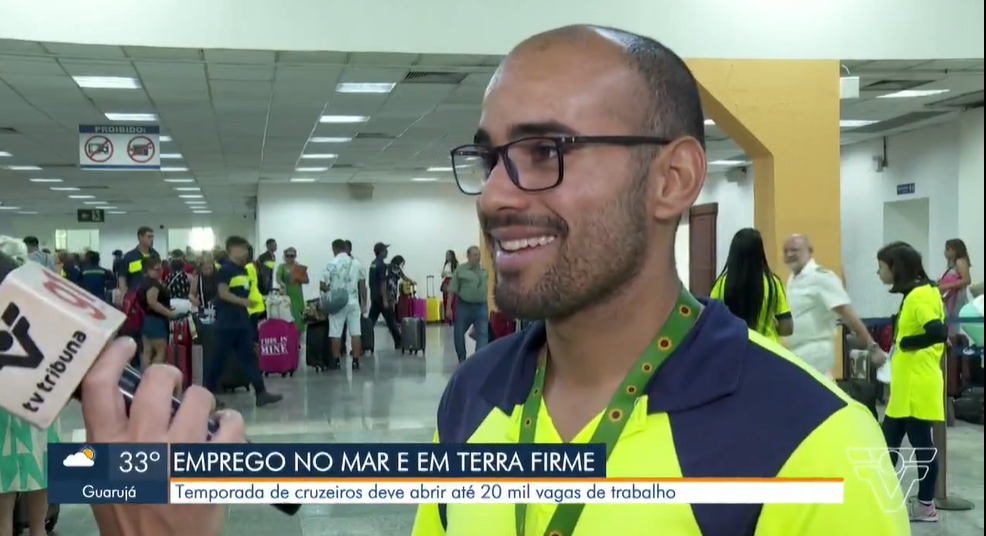Cruzeiros geram empregos e movimentam economia