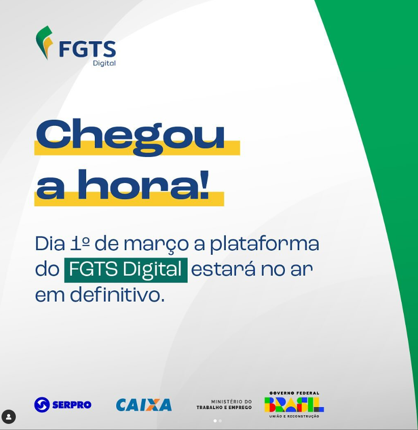 FGTS Digital começa a funcionar nesta sexta-feira (1º) para os empregadores