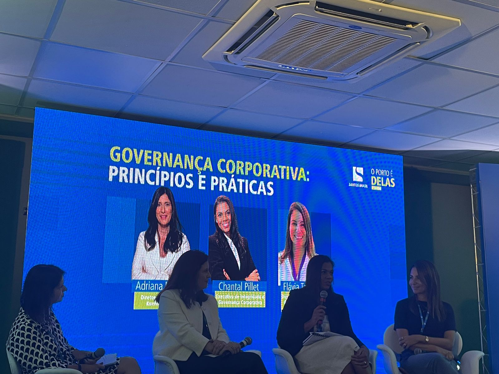 Santos Brasil realiza workshop exclusivo para executivas do setor portuário
