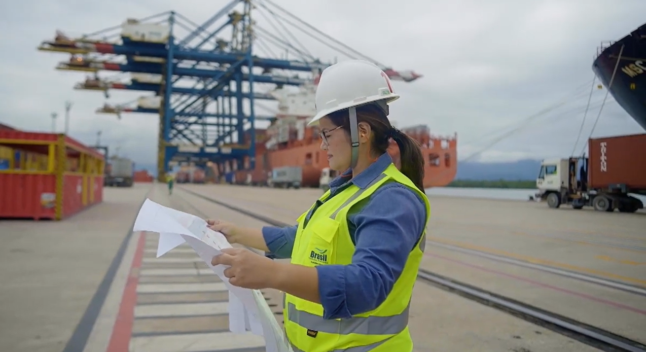 Brasil Terminal Portuário participa do segundo episódio do Porto Delas