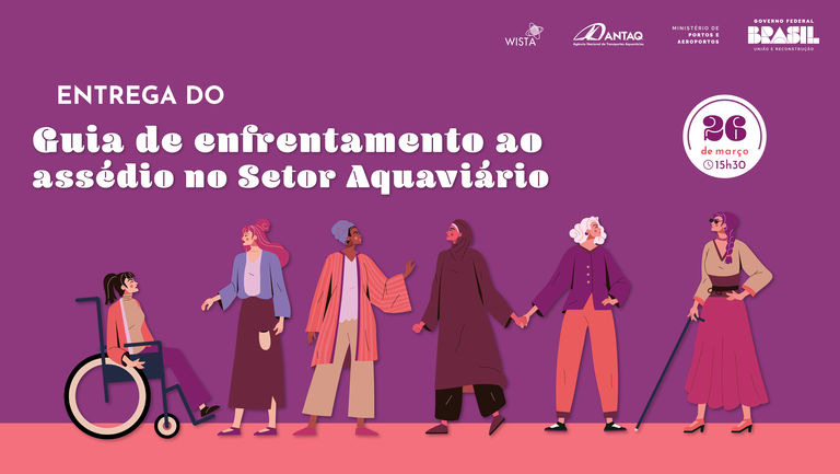 ANTAQ e MPor apresentam Guia de Enfrentamento ao Assédio no Setor Aquaviário com a presença do ministro Silvio Costa Filho