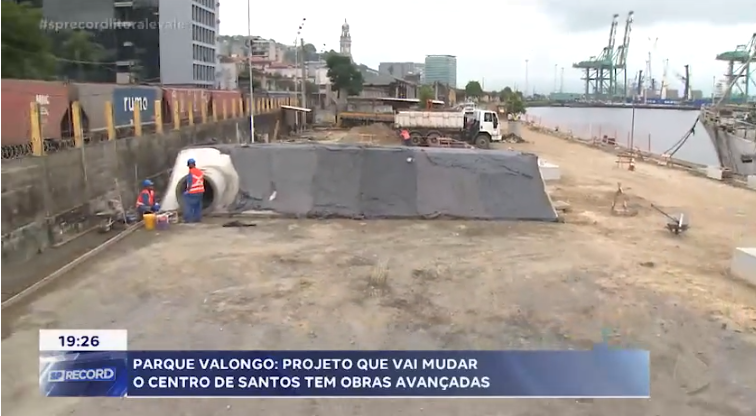 Projeto Parque Valongo tem obras avançadas 