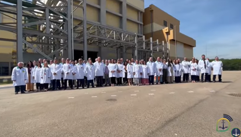 Ministro da Defesa visita instalações do Programa Nuclear da Marinha em São Paulo 