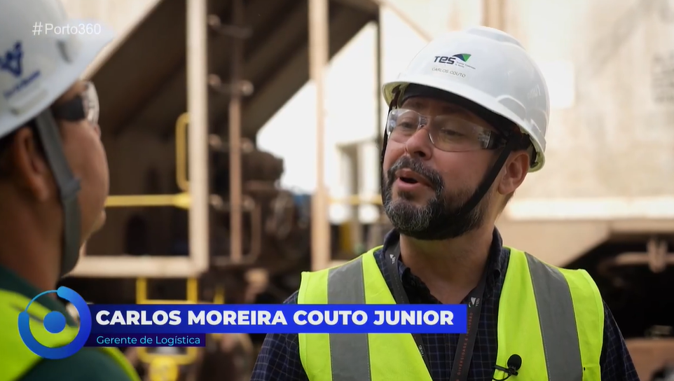 Gerente de logística do TES explica toda a tecnologia envolvida e o caminho que os grãos percorrem até serem exportados para todo o mundo