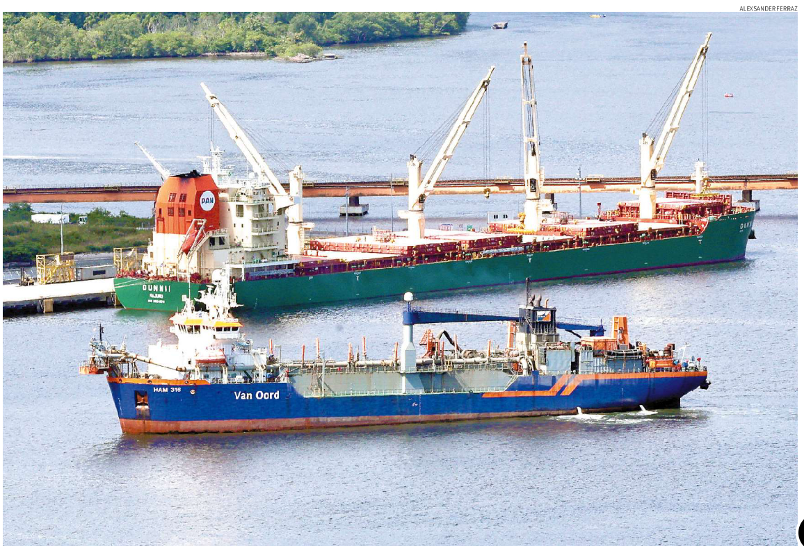 Dragagem é prioridade no Porto de Santos