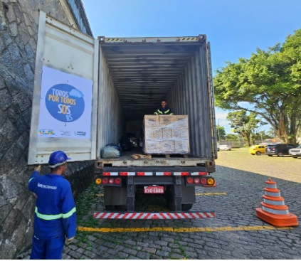 APS inicia operação para enviar donativos ao Rio Grande do Sul
