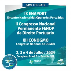 Abertas as inscrições para o IX ENAPORT, XII CONOGMO e II PORTJUR 2024