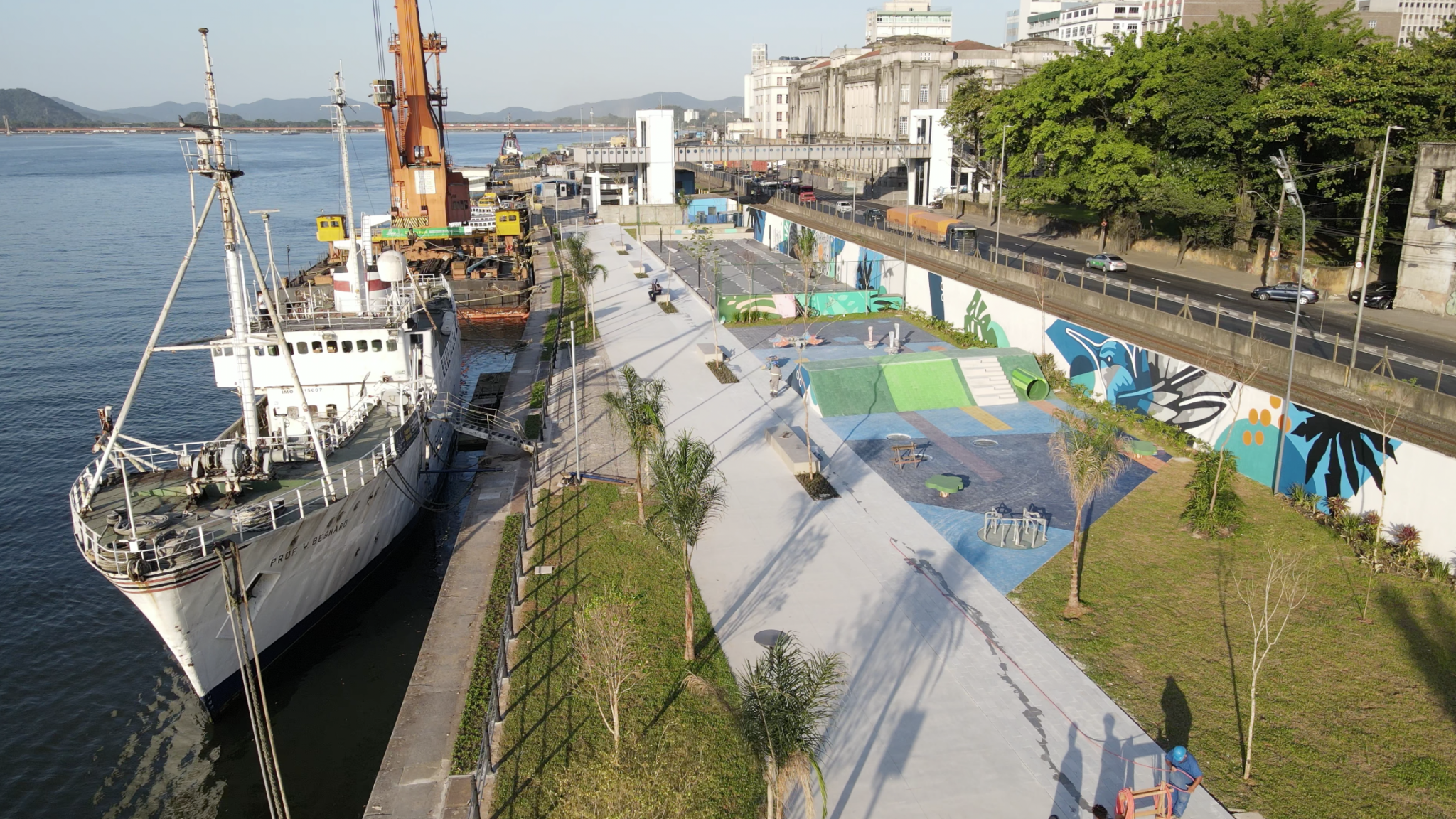 Parque Valongo será inaugurado no dia 5 de julho