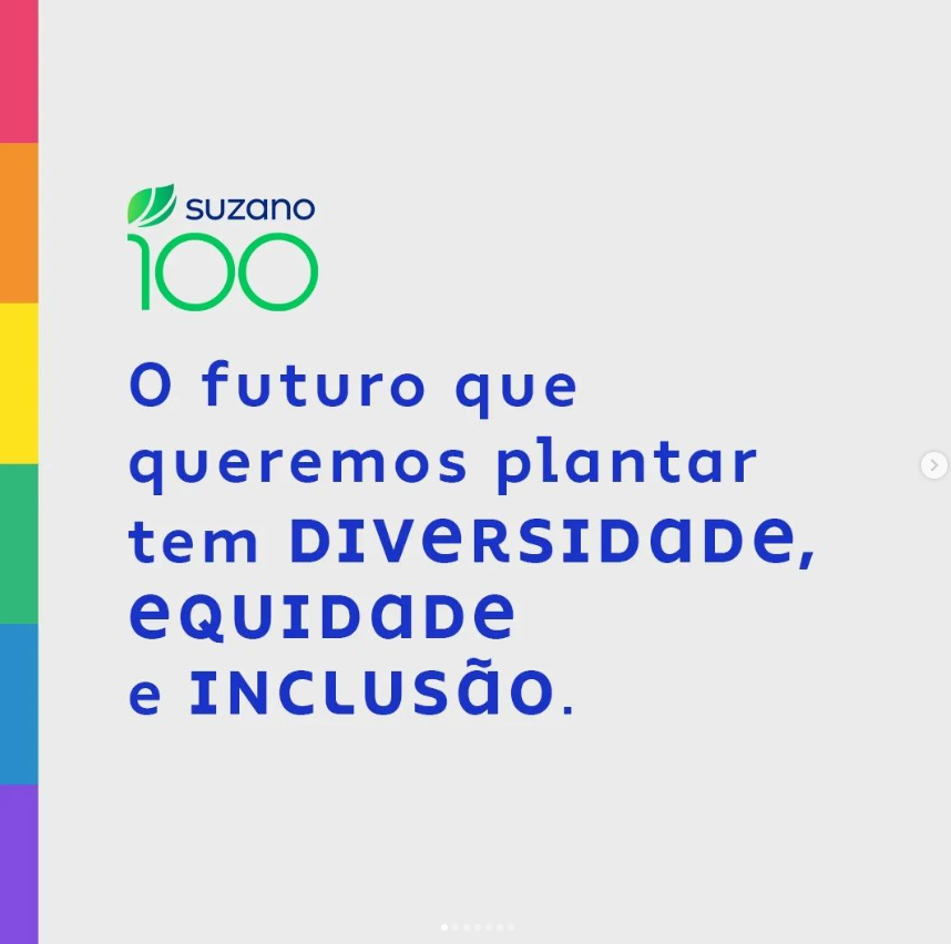 Promover um ambiente inclusivo para pessoas LGBTQIAPN+ é meta na Suzano