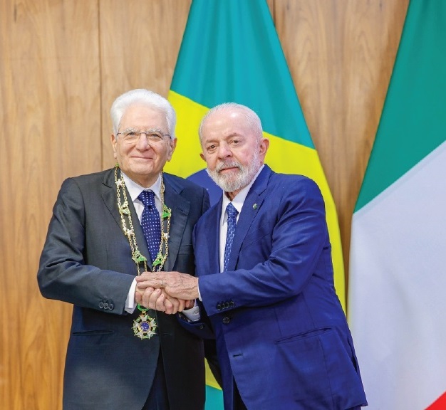 Lula defende novas rotas comerciais com a Itália