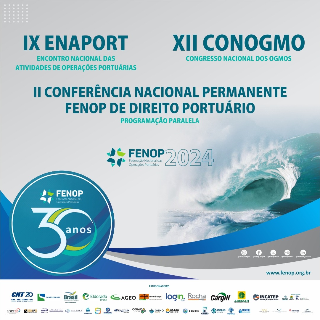 Chegou o dia: IX ENAPORT, XII CONOGMO e II PORTJUR