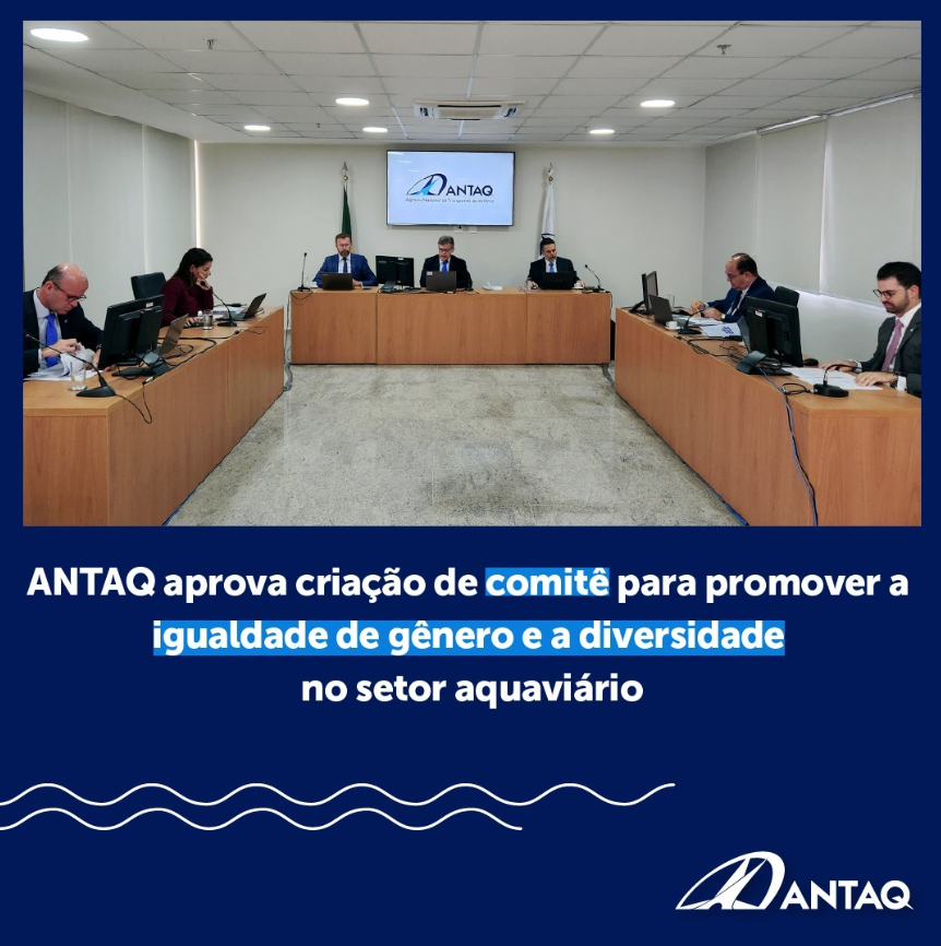 Agência aprova criação de comitê para promover a igualdade de gênero e a diversidade no setor aquaviário